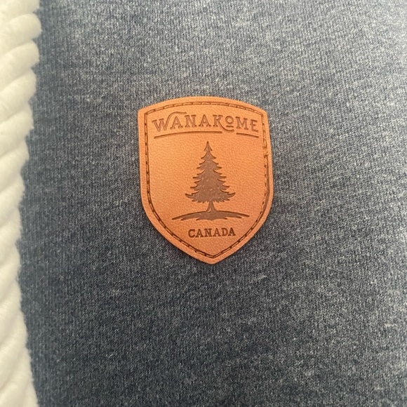 Blue warm cowl neck sweater - Picture 2 of 4